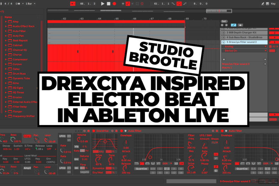 How To Make A Drexciya Inspired Underwater Electro Beat In Ableton