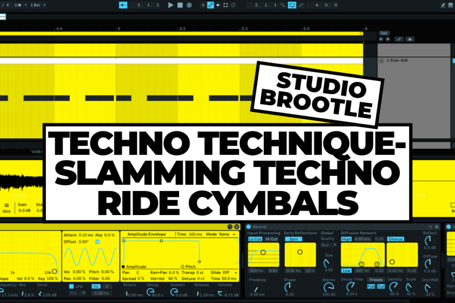 Techno Technique Slamming Techno Ride Cymbals