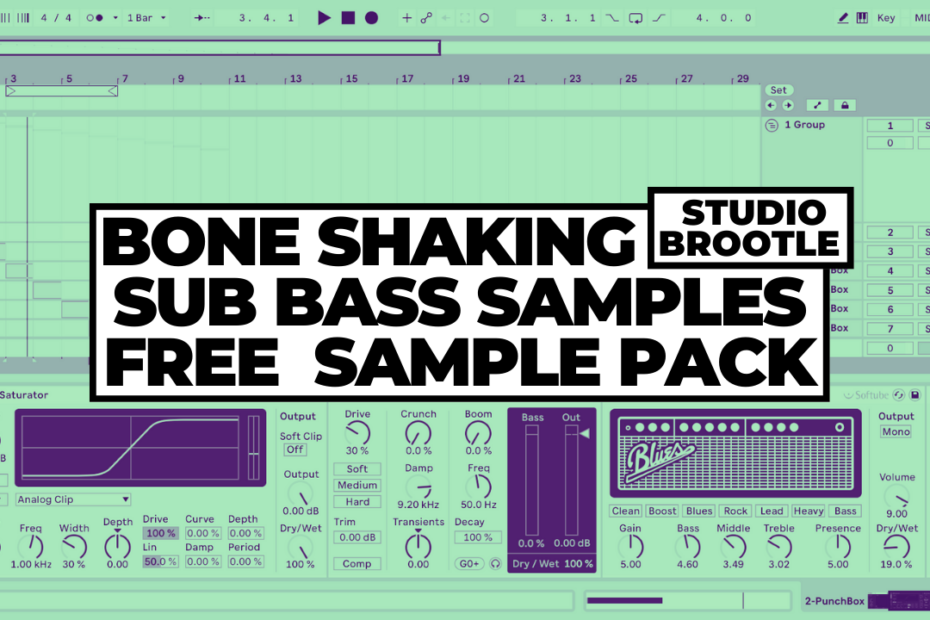 Free Sample Pack - Bone Shaking Sub Bass