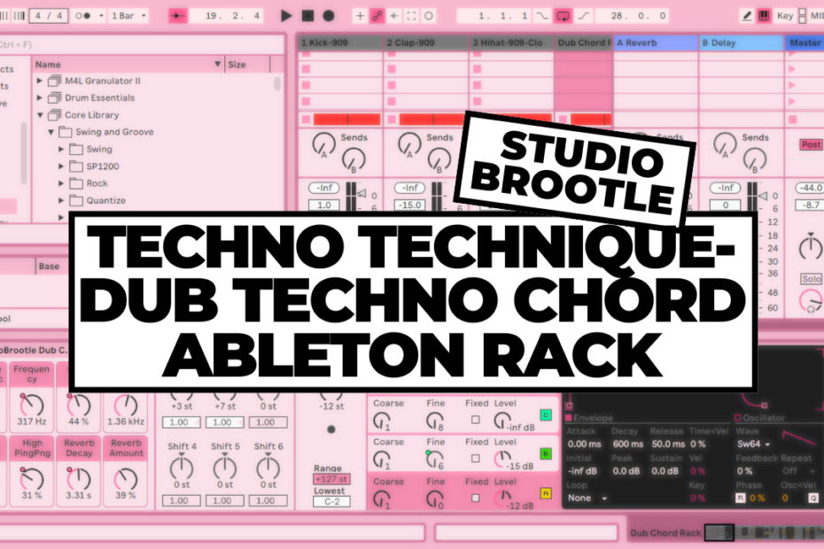 Dub Techno Ableton Chord Rack